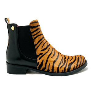 Chanii B "Taille" Tiger/Black - Ankle Boot