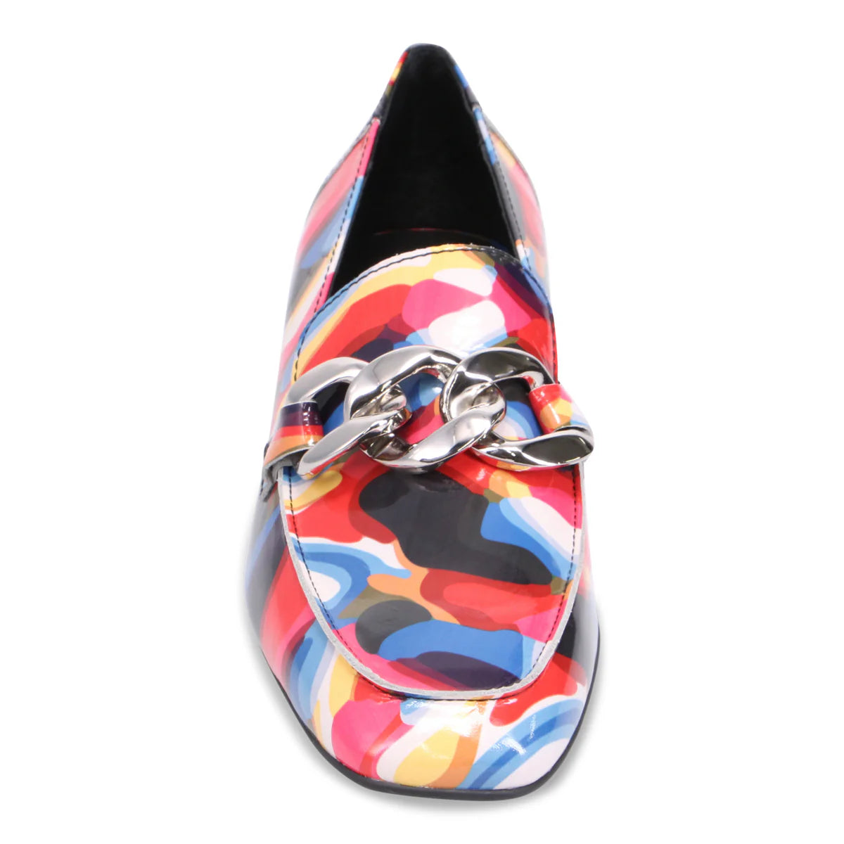 Django & Juliette "Vivandy" Black/Multi Swirl - Loafer