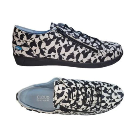 Cloud "Aika" Black/White - Sneaker