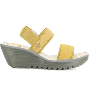 Fly London "Yaco" Bumblebee - Wedge Sandal