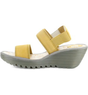 Fly London "Yaco" Bumblebee - Wedge Sandal