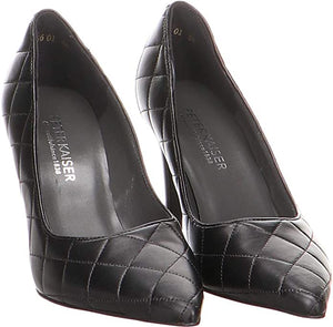 Peter Kaiser "65433" Black Quilted - Stiletto