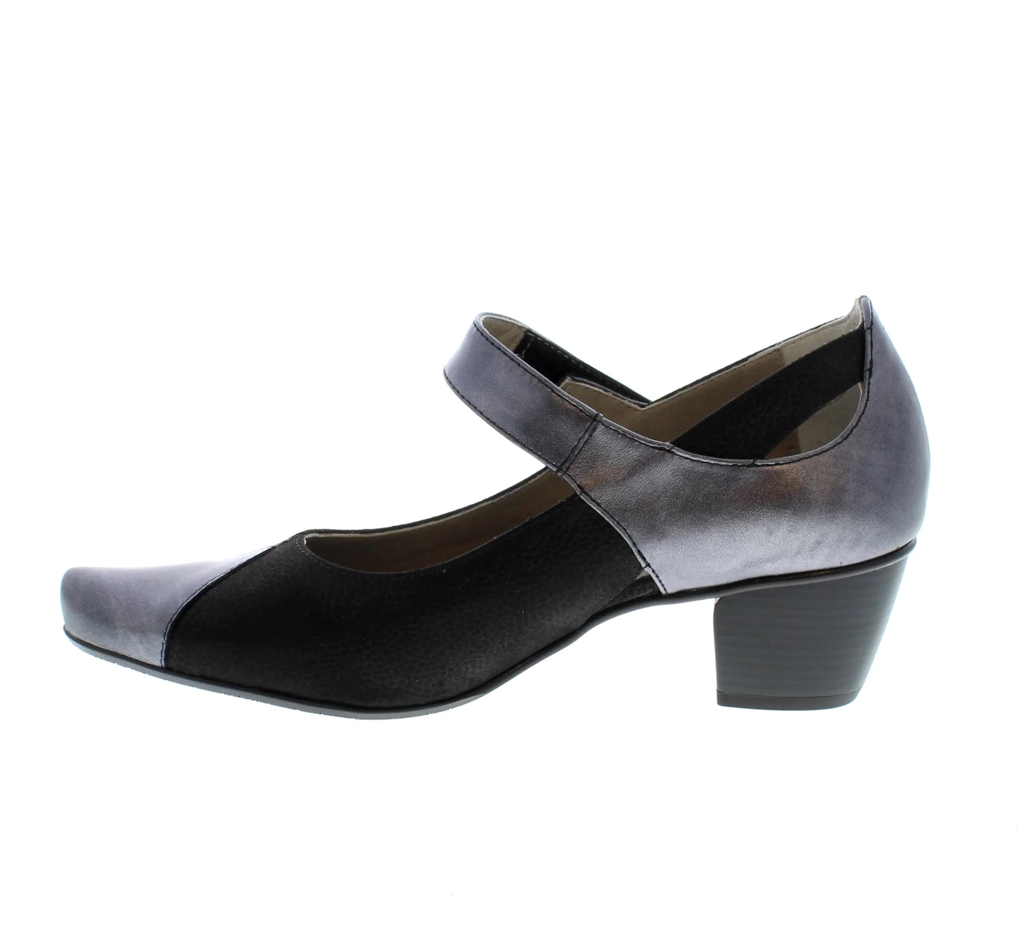 Dorking "D7746" Black - Low Heel Pump