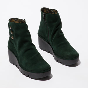 Fly London "Brom" Forest Green - Ankle Boot