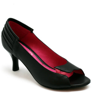 Chanii B "Fashion" Black/Fuchsia Shoe