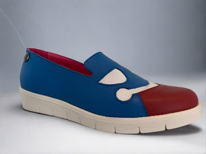 Chanii B "Nips" Red/Blue Shoe
