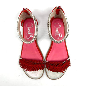 Chanii B "Izzy" Red/Silver - Sandal