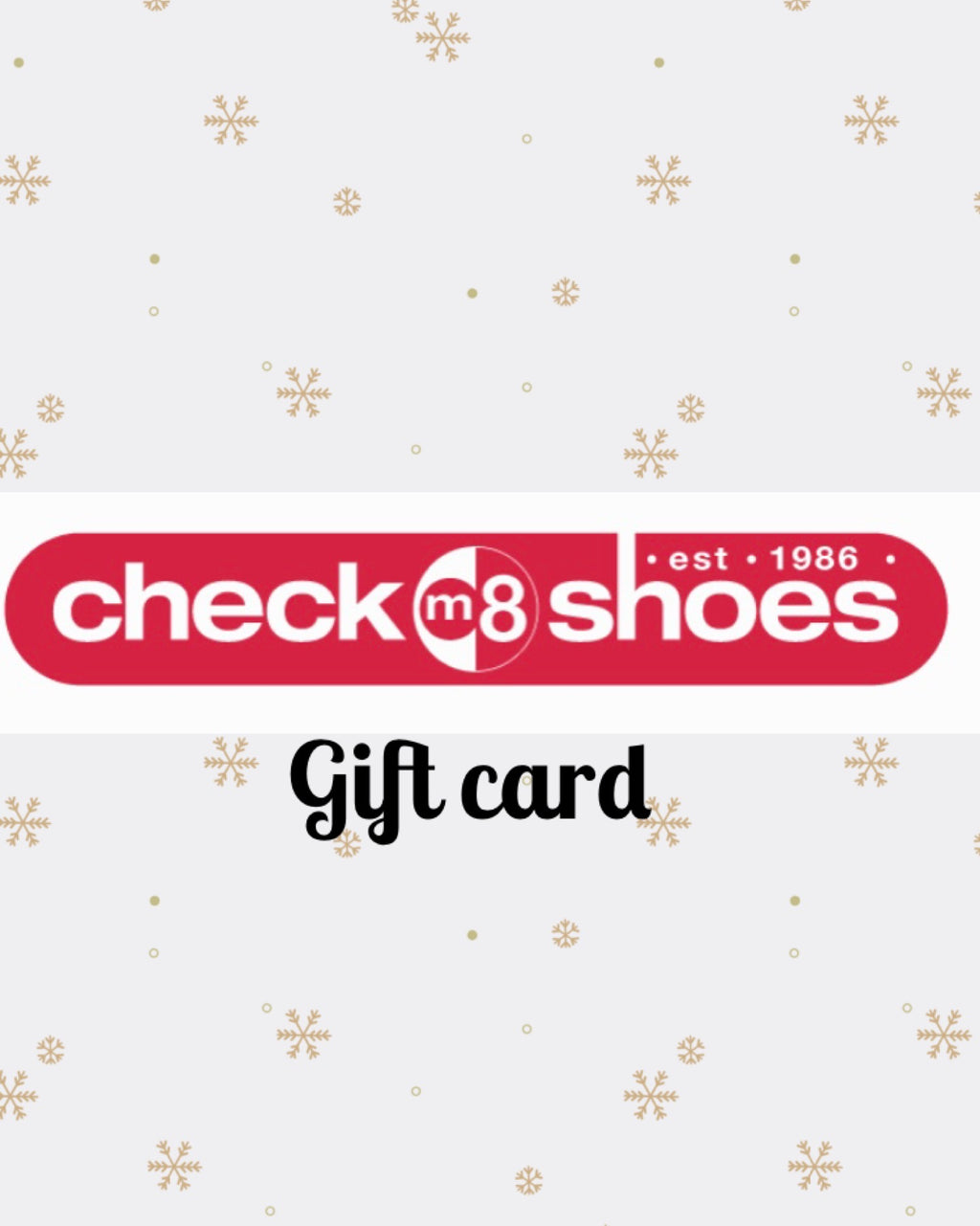 Check Mate Shoes Gift Card