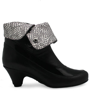 Chanii B "La Vie" Black Ankle Boot