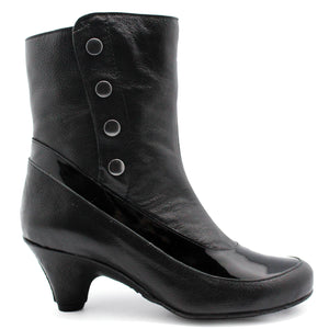 Chanii B "La Vie" Black Ankle Boot