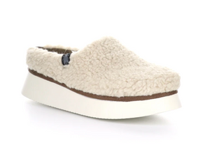 Fly London "Cafe" Taupe - Wool Clog