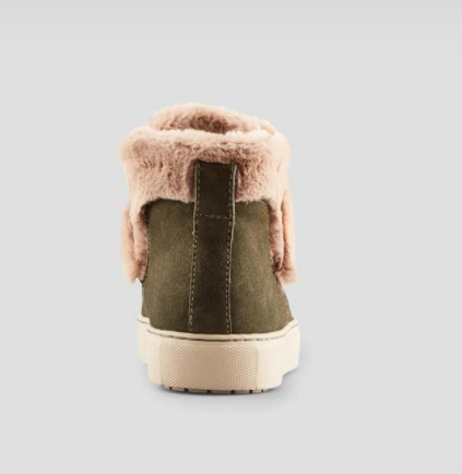 Cougar "Duffy" Olive winter sneaker bootie warm lined