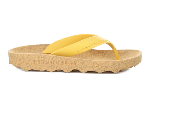 Asportuguesas "FEEL" Yellow flip flop sandal