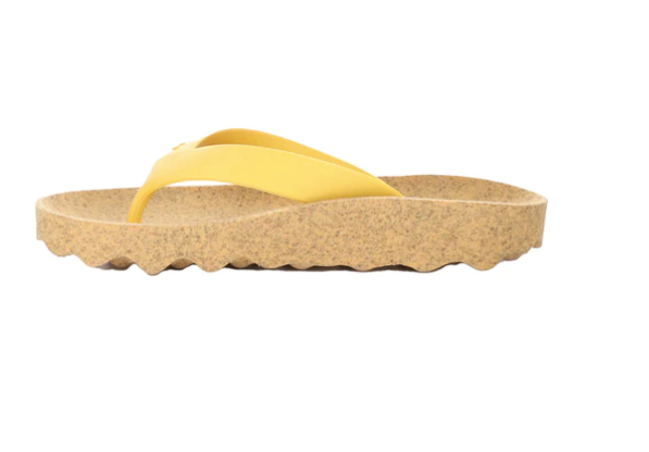 Asportuguesas "FEEL" Yellow flip flop sandal