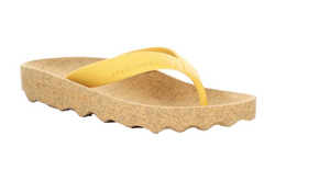 Asportuguesas "FEEL" Yellow flip flop sandal