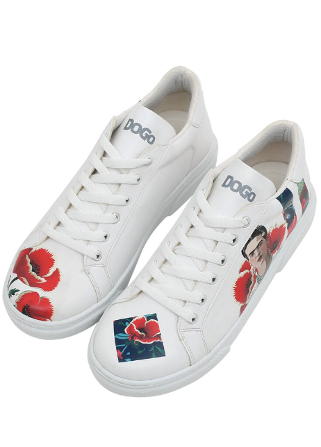 DoGo "Ace - Viva Frida" White - Sneaker