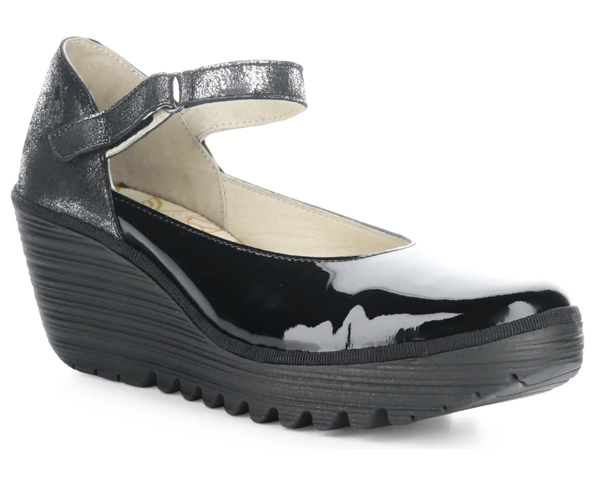 Fly london store mary jane wedge