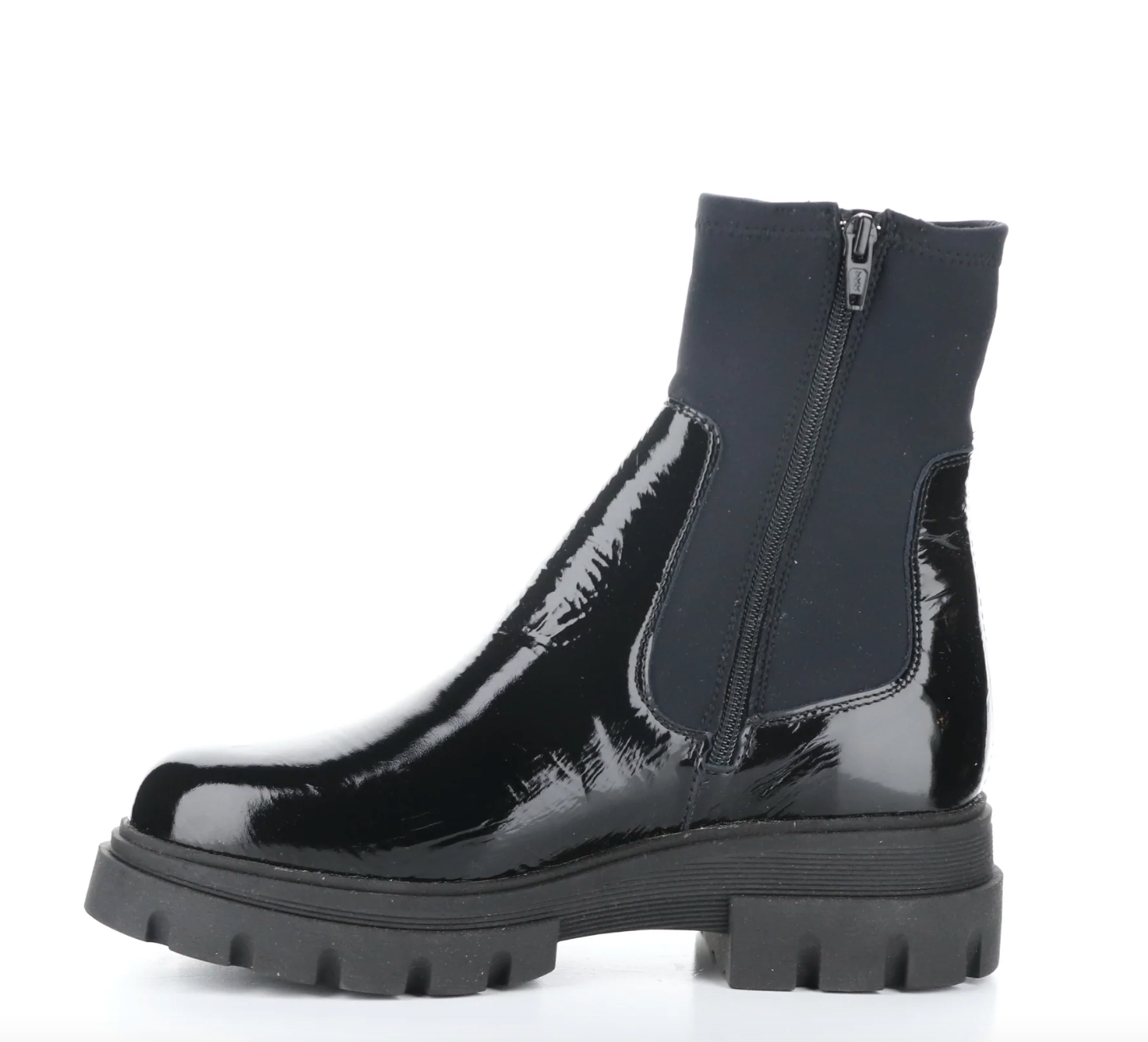 Bos&Co. "Five" Black Patent - Ankle Boot