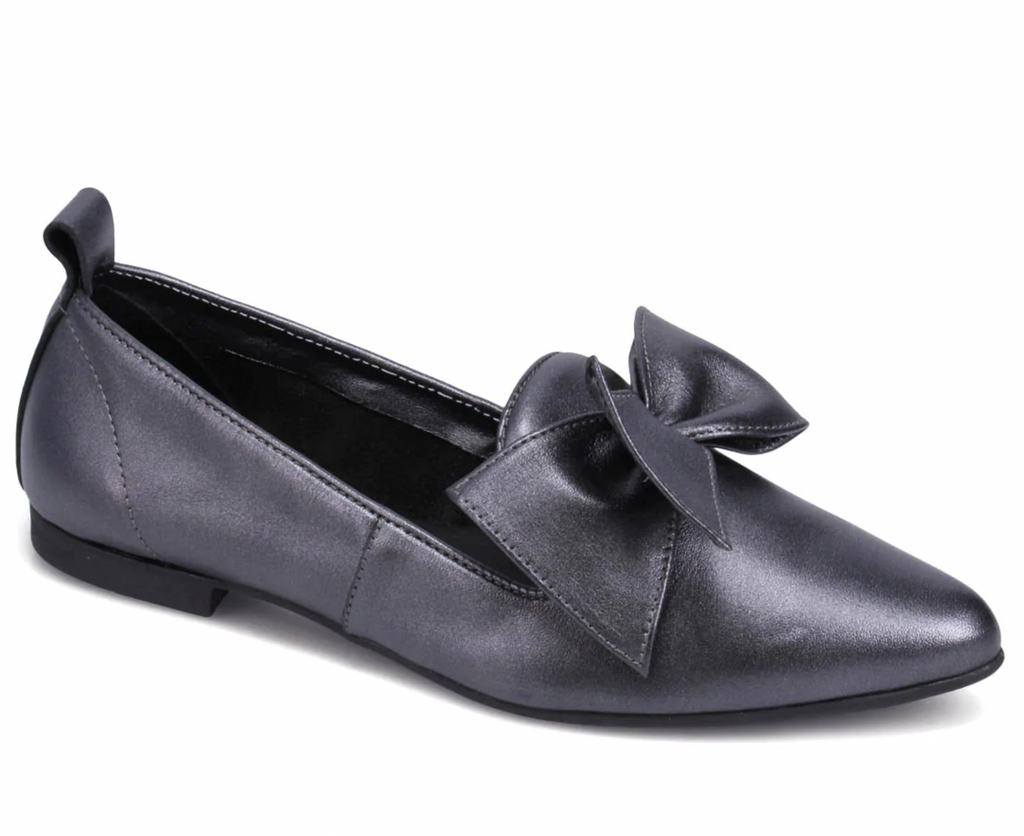 Bueno "ILLY" Black Shimmer - Loafer