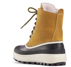 Olang "Quebec" Cold weather/waterproof up to -30 Grip boot curry/tan ice cleats