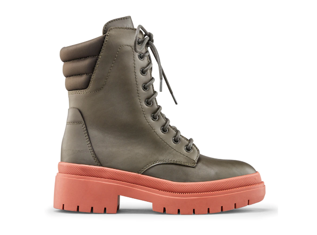 Cougar "Saydee" Olive green waterproof boot with warm lining