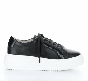 Bos&Co. "Flavia" Black - Lace-up Shoe