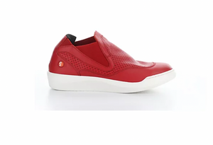 Softinos "Bray" Red - Slip-on Sneaker