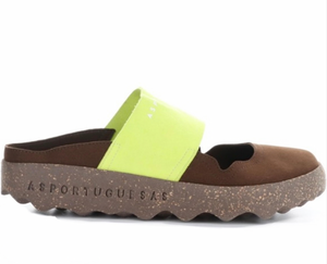 Asportuguesas "Cana" Brown micro fiber recycled cork sole