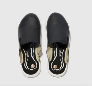 Softinos "Wadi" Black - Leather Sandal