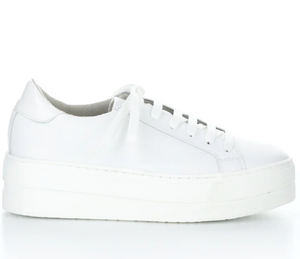 Bos&Co. "Maya" White - Sneaker