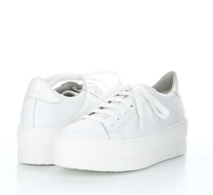 Bos&Co. "Maya" White - Sneaker