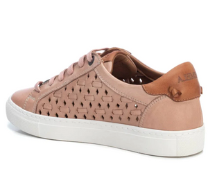 Carmela "67826" Nude - Perforated Sneaker