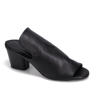 Bueno "Cara" Black - Heeled Sandal