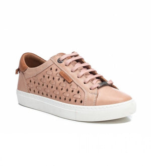 Carmela "67826" Nude - Perforated Sneaker