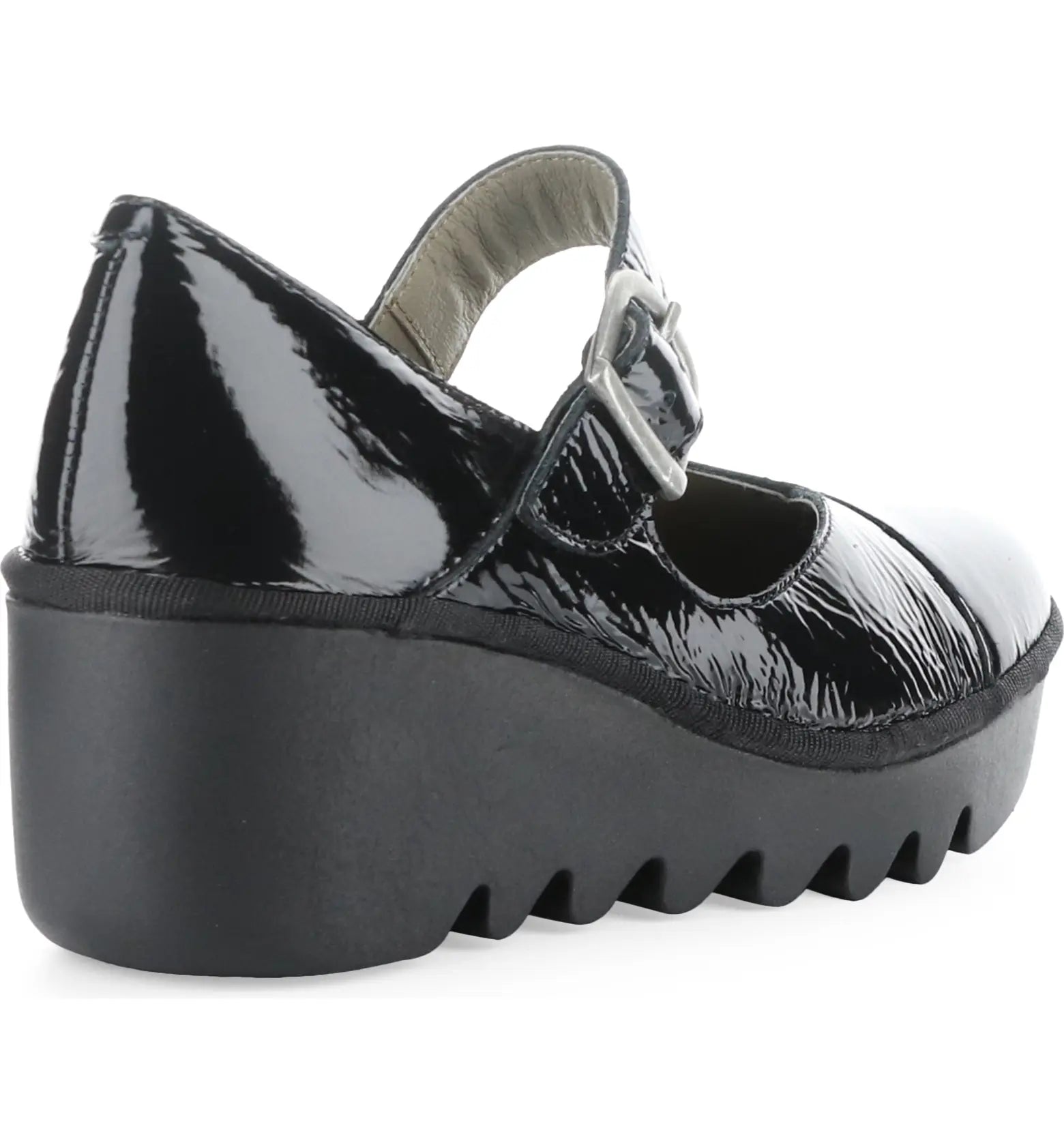 Fly Lodon "Baxe" Black - Wedge Shoe