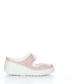 Fly London "Dare" Nude - Lace-up Sandal