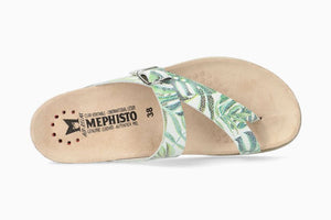 Mephisto "Helen" Green/Jungle - Cork Sandal