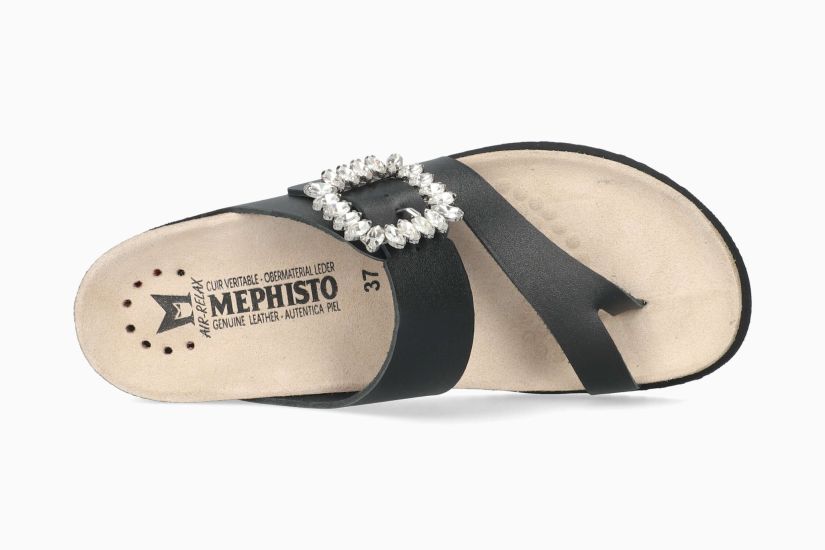 Mephisto "Hambre" Black - Sandal