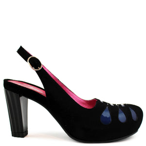 Chanii B "Fimo" Black/Navy Shoe