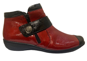 Geo Reino "Istadon" Red/Black - Short Boot