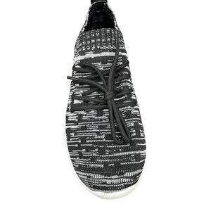 Bernie Mev "Plush" Black/Grey - Lace-up Sneaker