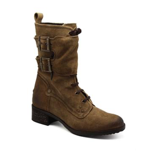 Chanii B "Bon Amie" Taupe Suede Boot