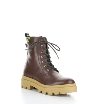 Fly London "Jacy" Brown Millitary Boot