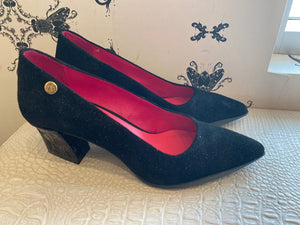 Chanii B "Lu Lu" Black/Sparkle - Pump