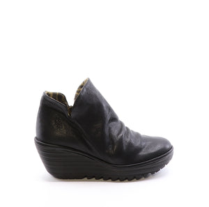 Fly London Yip black boot available at Shoe Muse