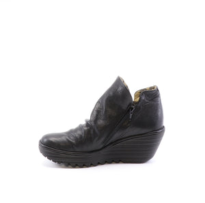 Fly London Yip black boot available at Shoe Muse